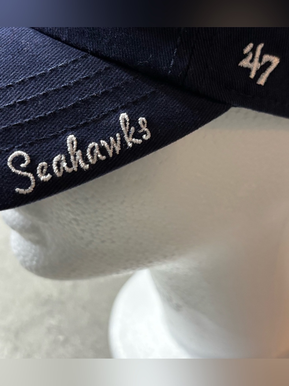 Seattle Seahawks ’47 Brand NFL Glitter Logo Hat – Women’s
